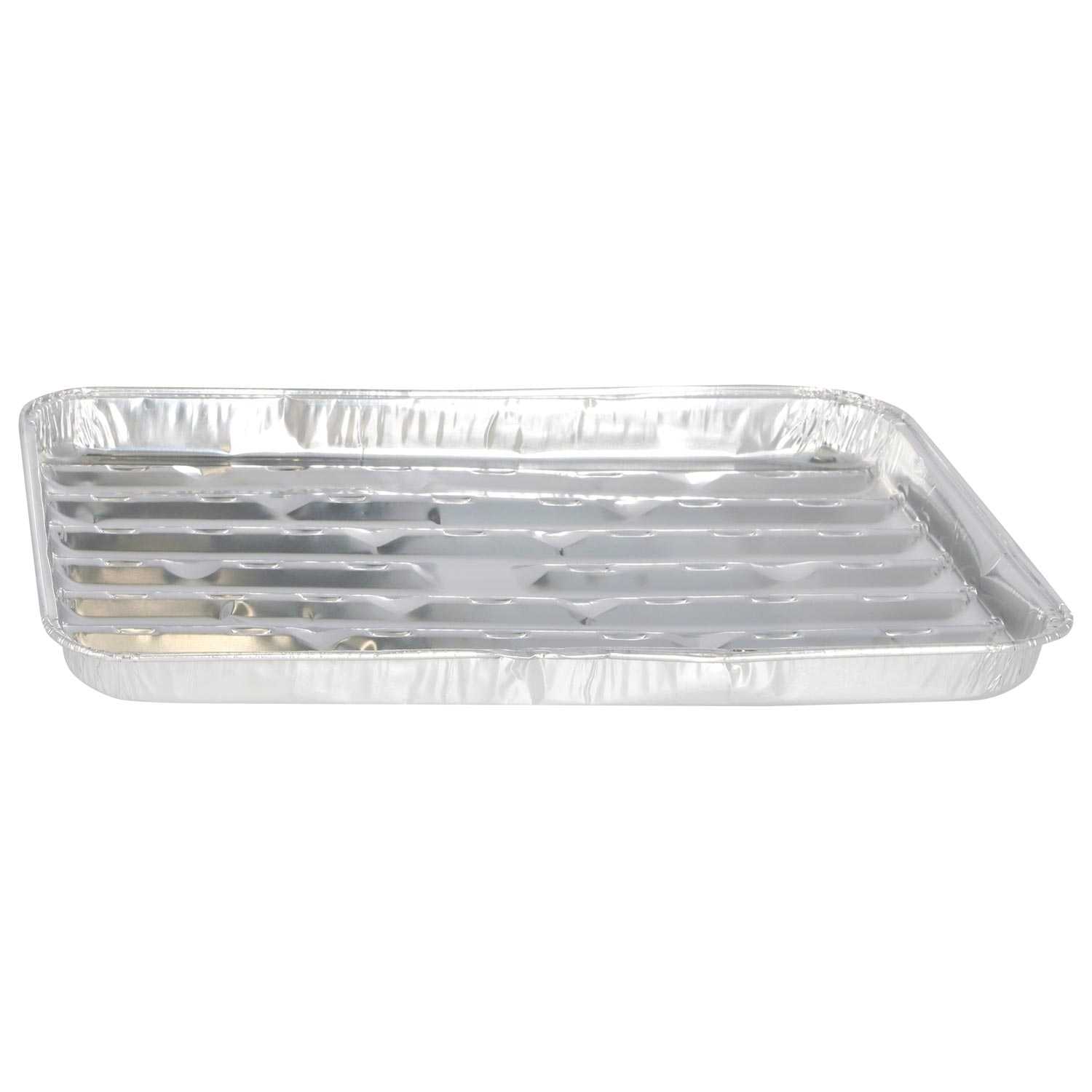 Grillpfannen Aluminium je 34 x 23 x 2,5 cm 4er