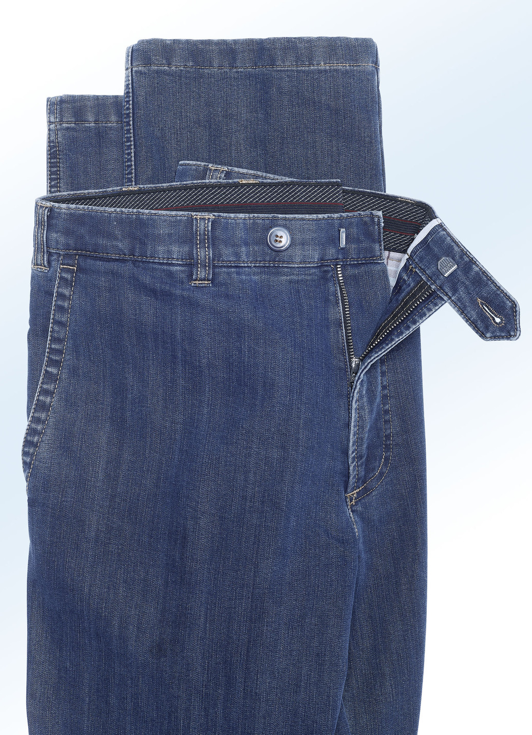 Thermojeans mit Dehnbund in 5 Farben