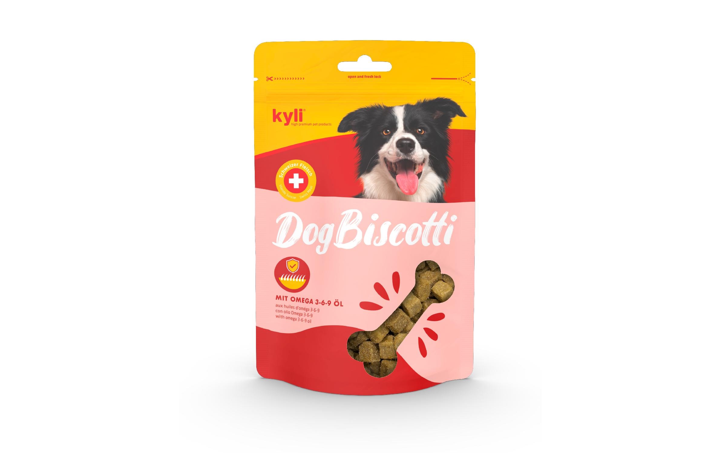 Leckerli DogBiscotti mit Omega 3-6-9 Öl, 200 gErgänzungsfuttermittel für Hunde