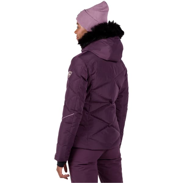 Veste de ski ROSSIGNOL W STACI PEARLY JKT MULBERRY