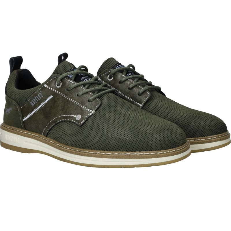 Mustang Sneakers Groen Heren