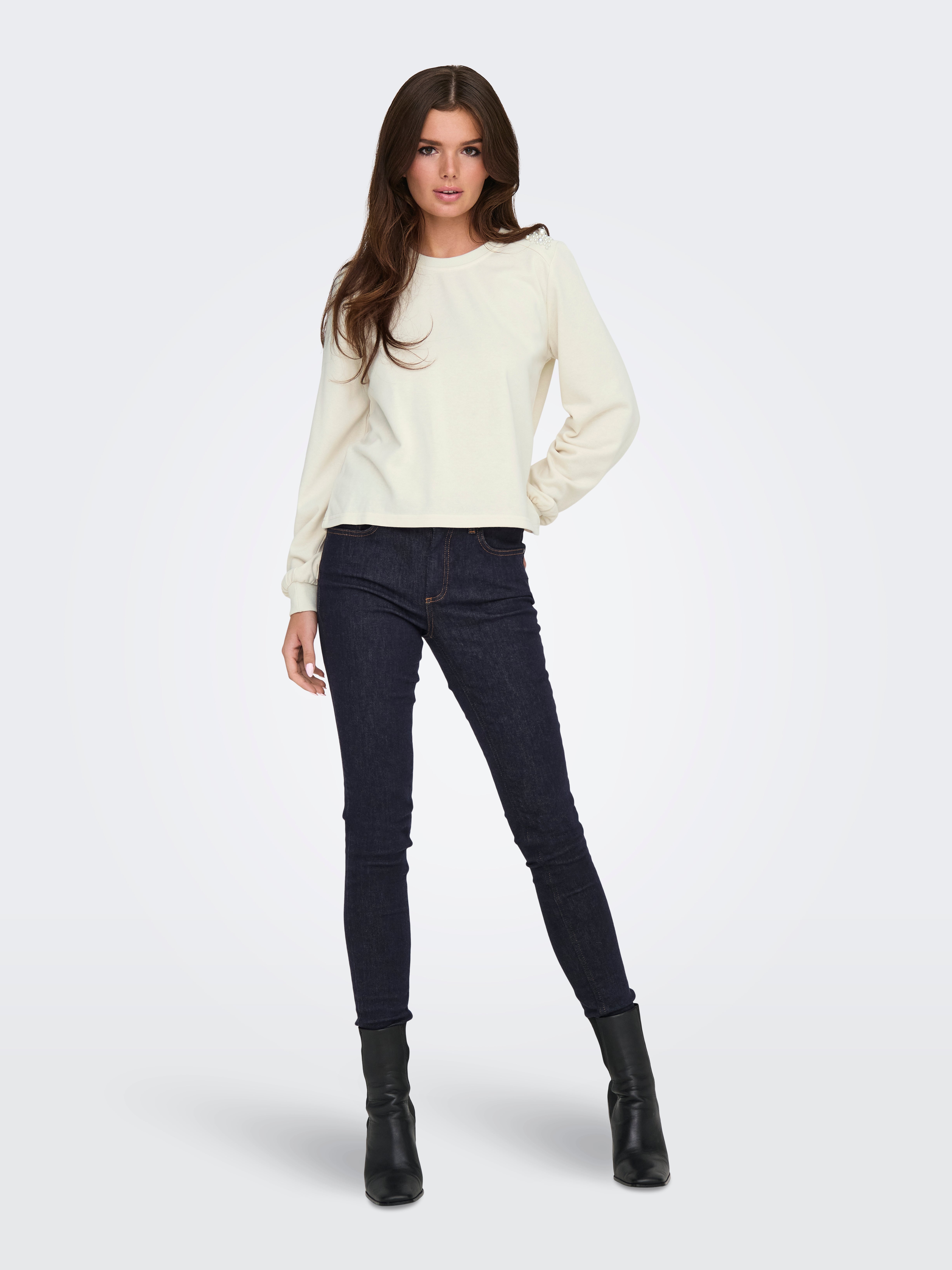 JDYPAISLEY Sweatshirt Birch