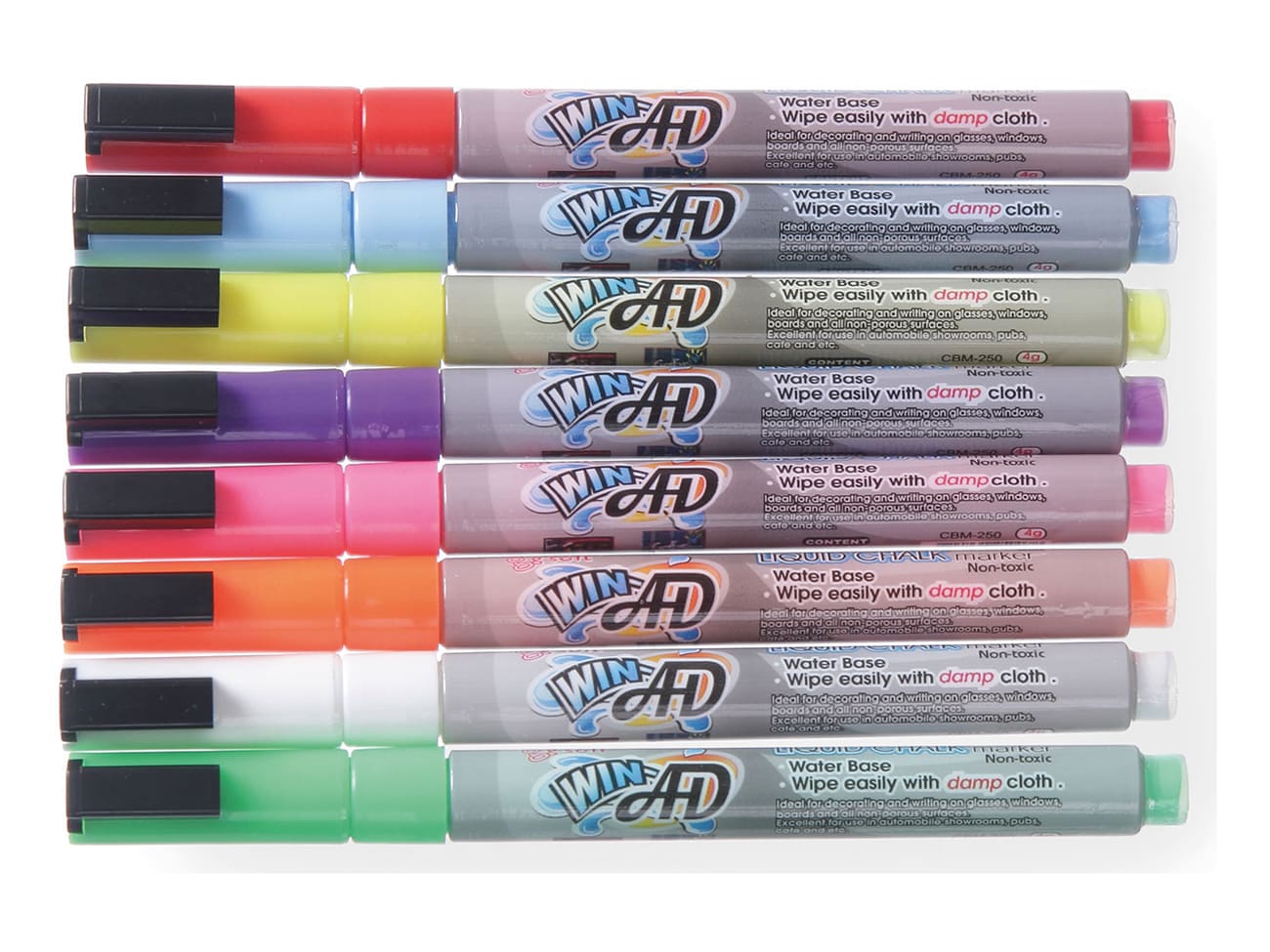 Feutre couleur - pour ardoise - 8 pièces