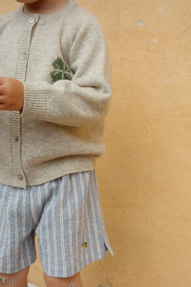 Elliot Shorts  trio bleu stripe - Konges Sløjd - Rumpetroll