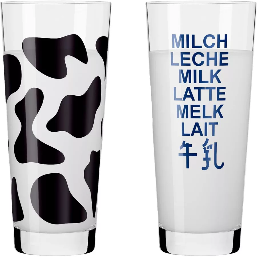 Ritzenhoff Milchgläser Jubilee Collection 345 ml 2er Set transparent