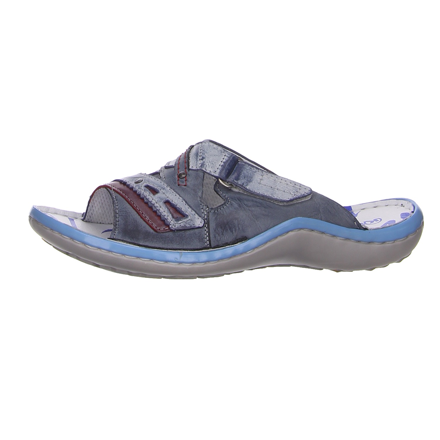 Krisbut Pantoletten blau blau
