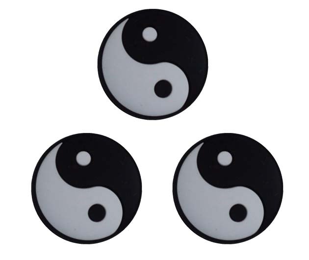 Tai Chi Damper schwarz/weiß 3er