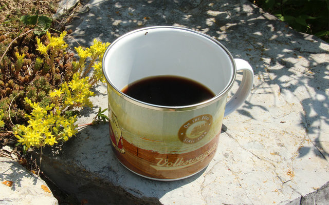 VW Collection T1 Bulli Emaille Tasse 500 ml