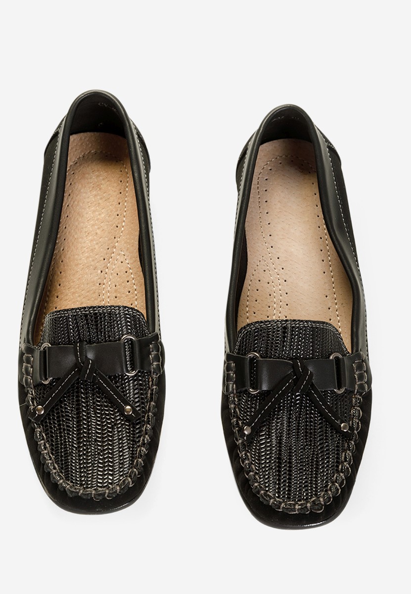 Mocassins femme gris Janetta Ne