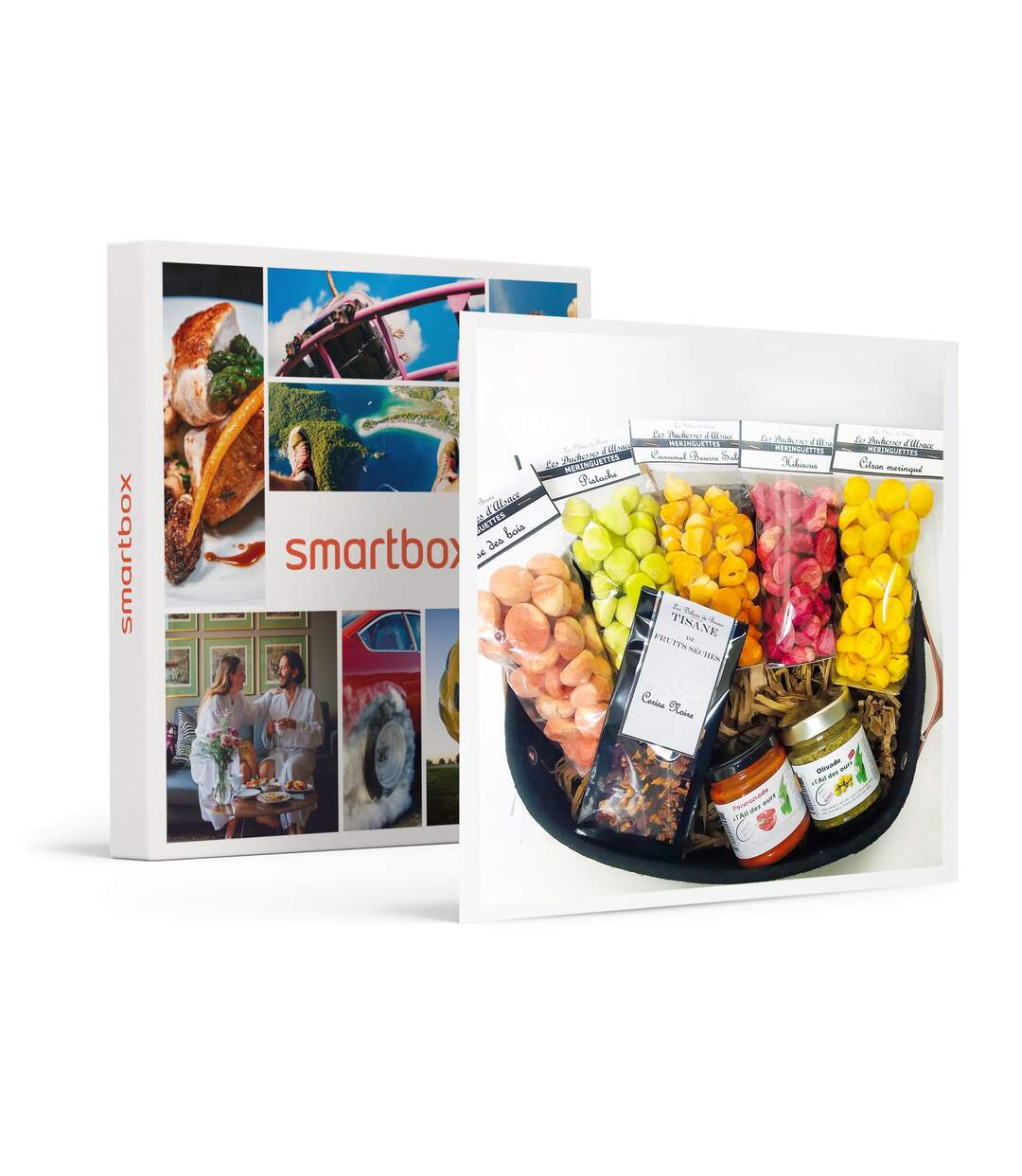 Coffret dégustation aux notes d'Alsace : 4 produits livrés chez vous - SMARTBOX - Coffret Cadeau Gastronomie