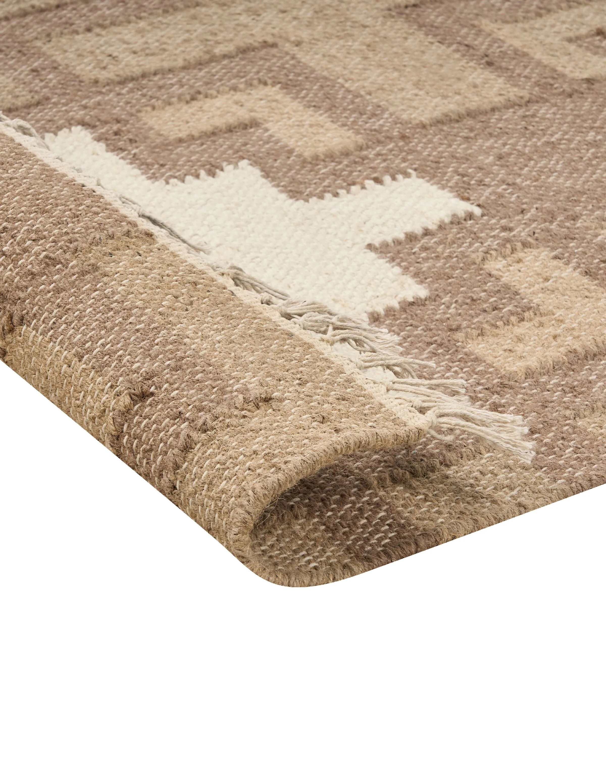 Vloerkleed KONURTAY Beige 200 x 300 cm Jute