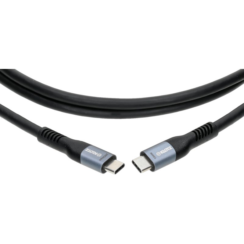 Klotz USB 3.2 super speed USB-C naar USB-C kabel 1 meter