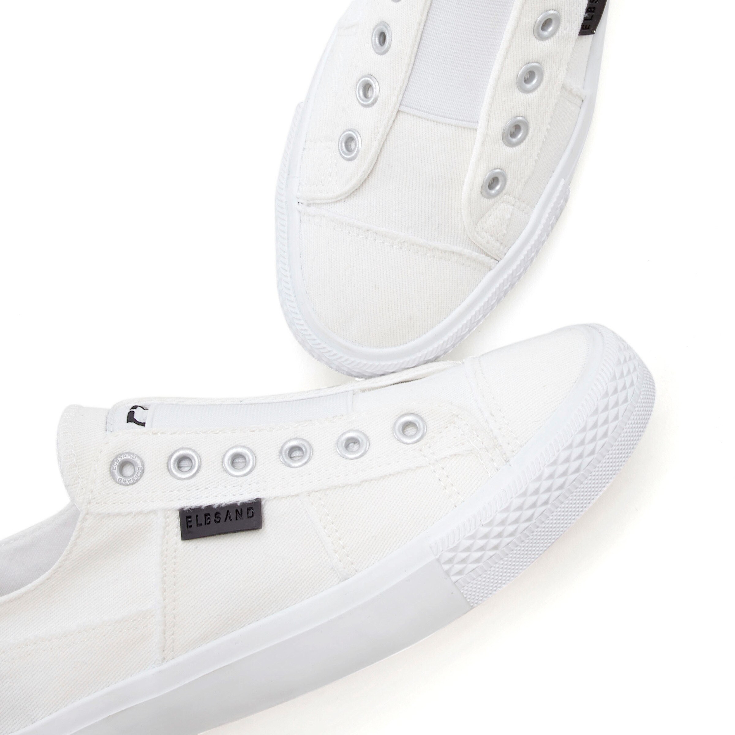 Elbsand Slip-On Sneaker in weiß