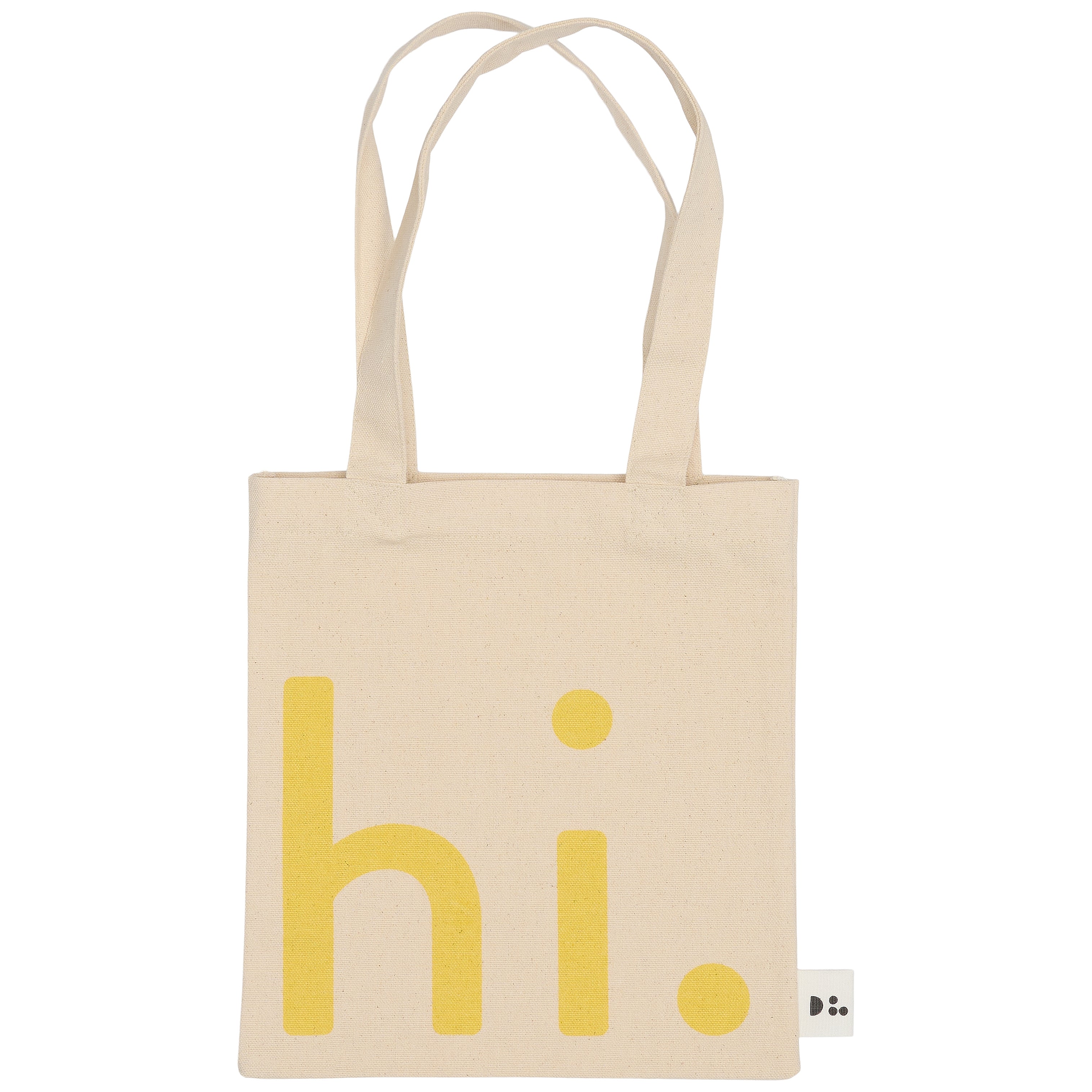 Design Letters  Little hi. shopper - gul