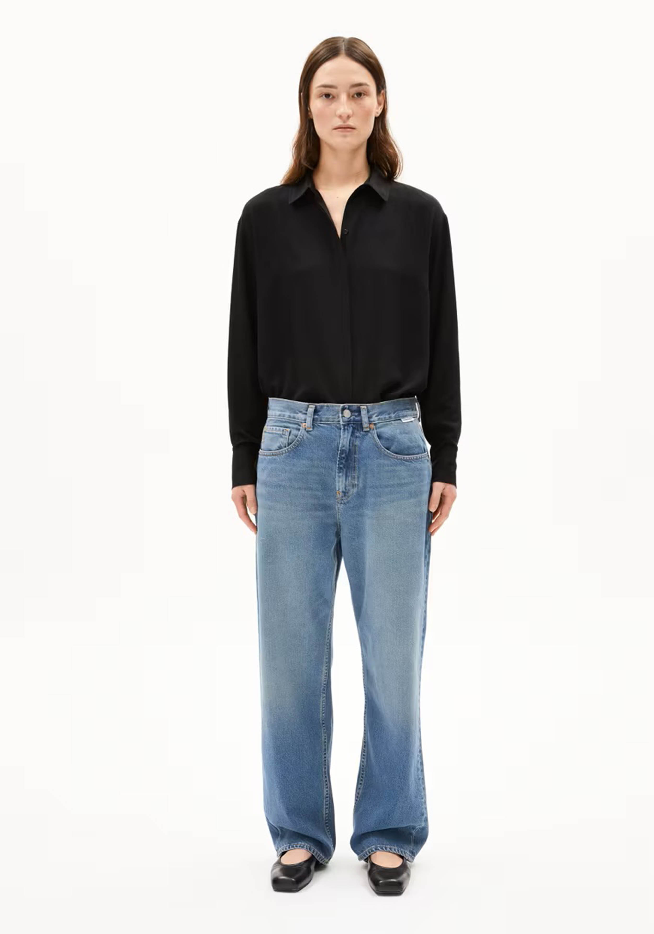 Armedangels Damen-Jeans Haayi Celestial