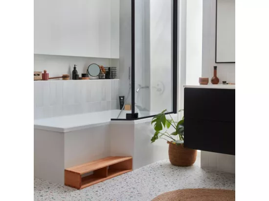 Baignoire bain douche 160 x 90 cm JACOB DELAFON Neo blanc brillant droite
