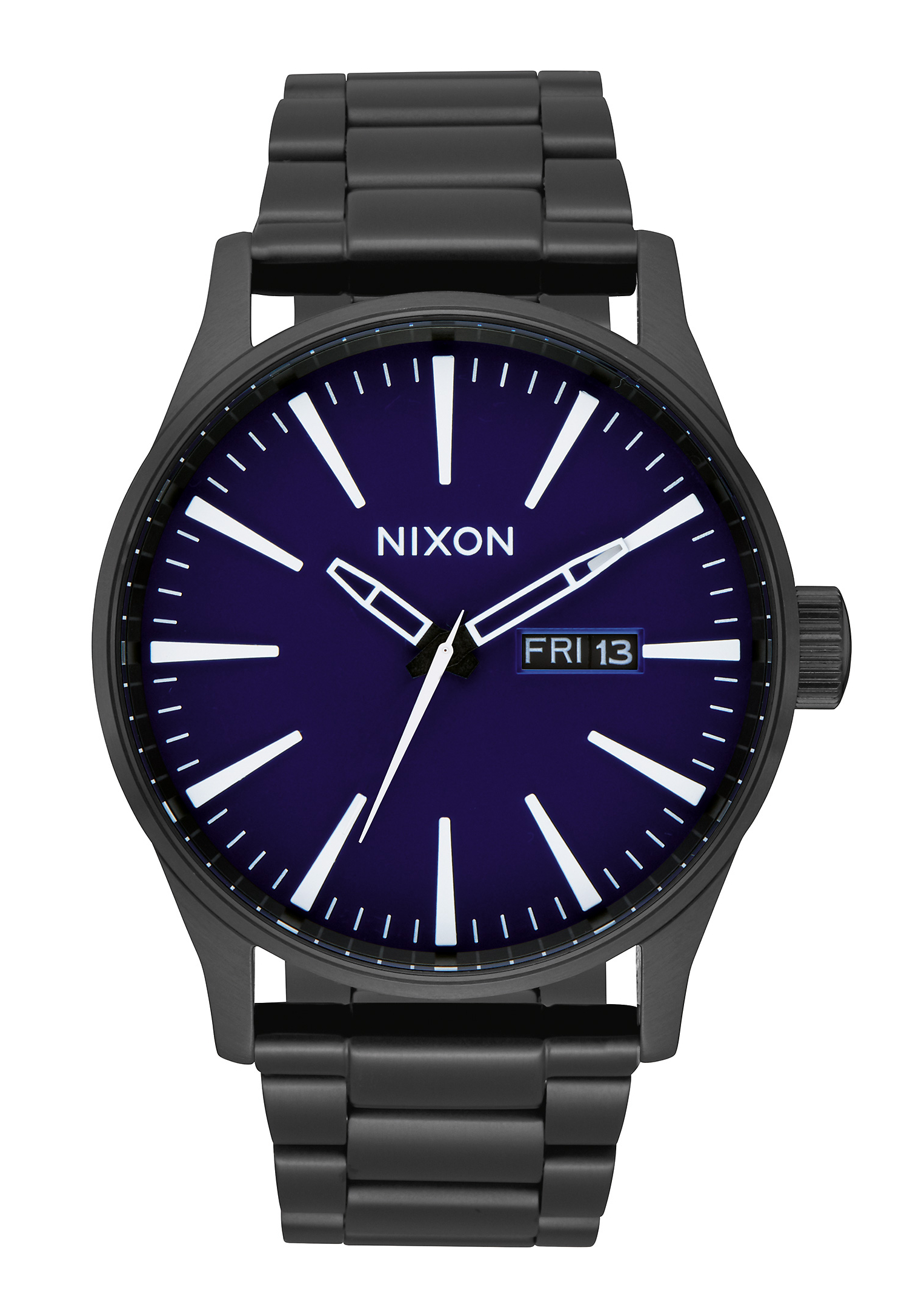 Nixon The Sentry SS All Black / Dark Blue A3562668