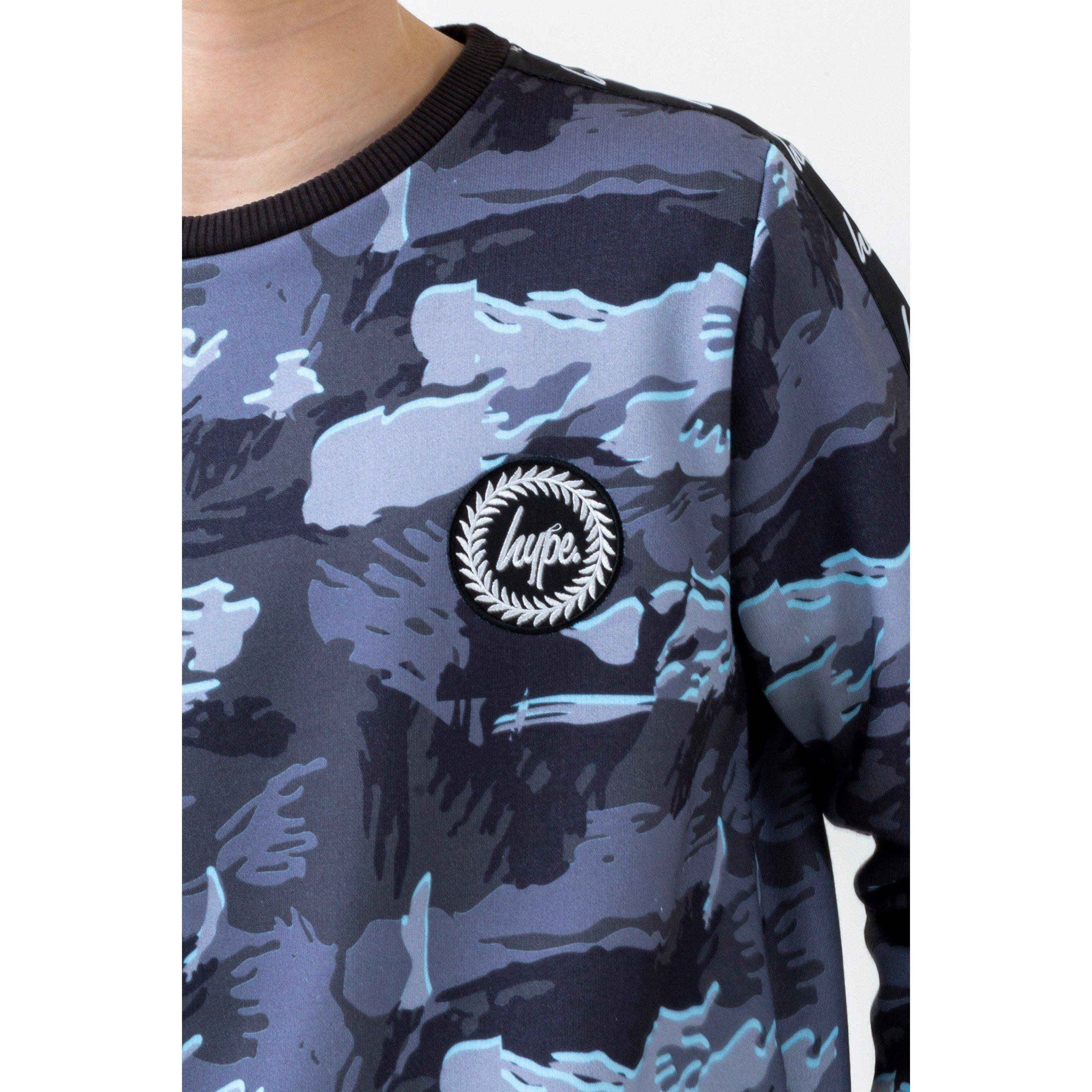Hype Camo Crew Neck Jn99