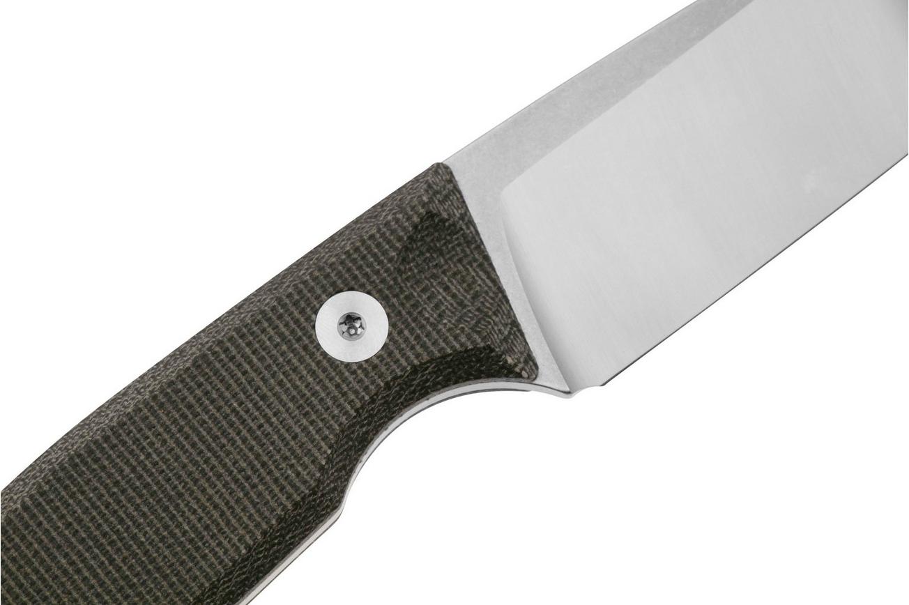 Böker Daily Knives AK4 121511 Green Micarta, vaststaand mes, Alex Kremer design