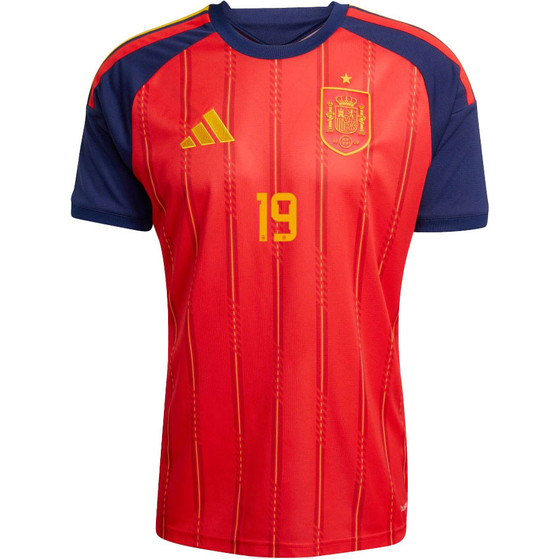 adidas Spanje Thuis Shirt Lamine Yamal 19 WK 2026