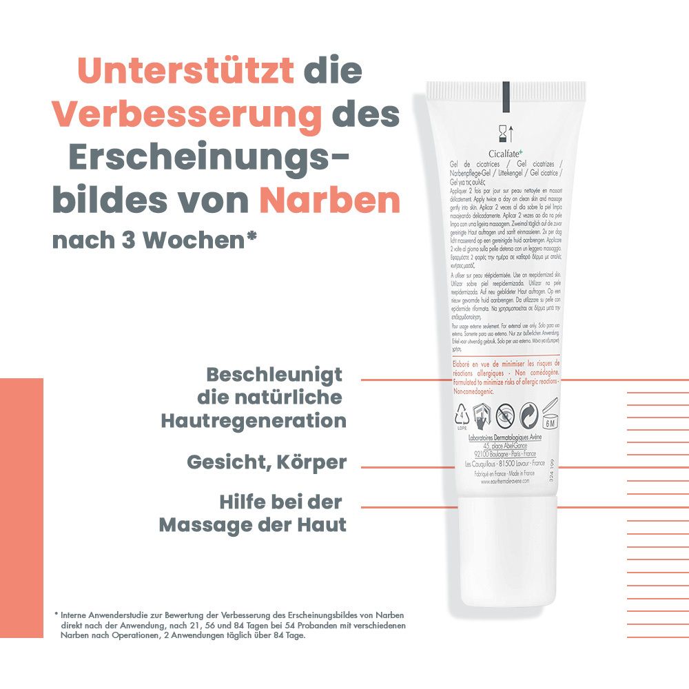 Avène Cicalfate+ Narbenpflege-Gel - bei geschädigter Haut