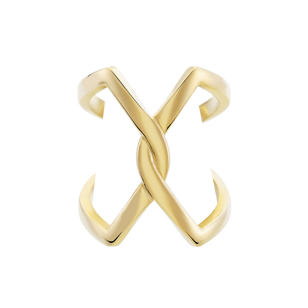 Bague Adelind Acier Jaune