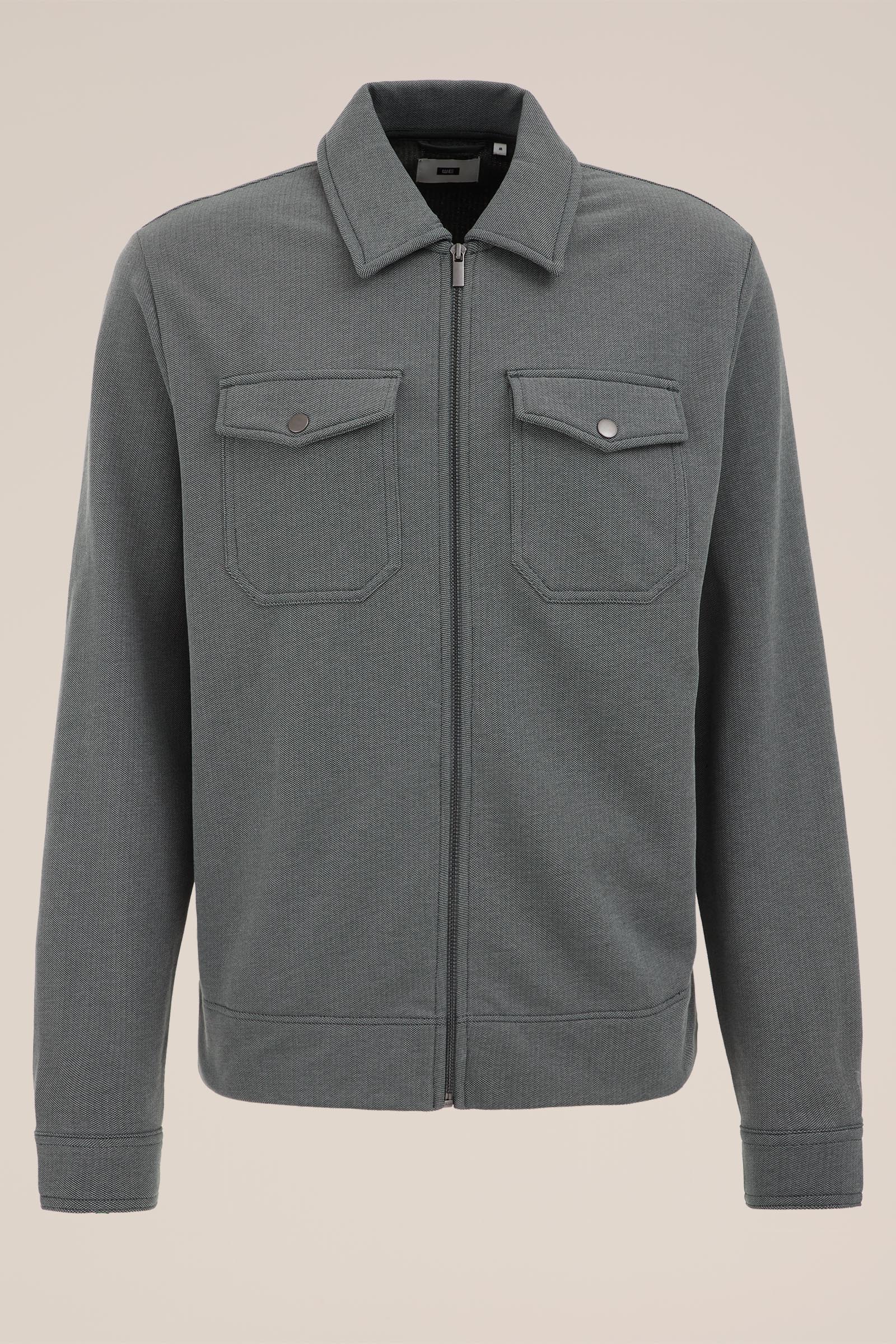 vest WE Fashion Donkergroen