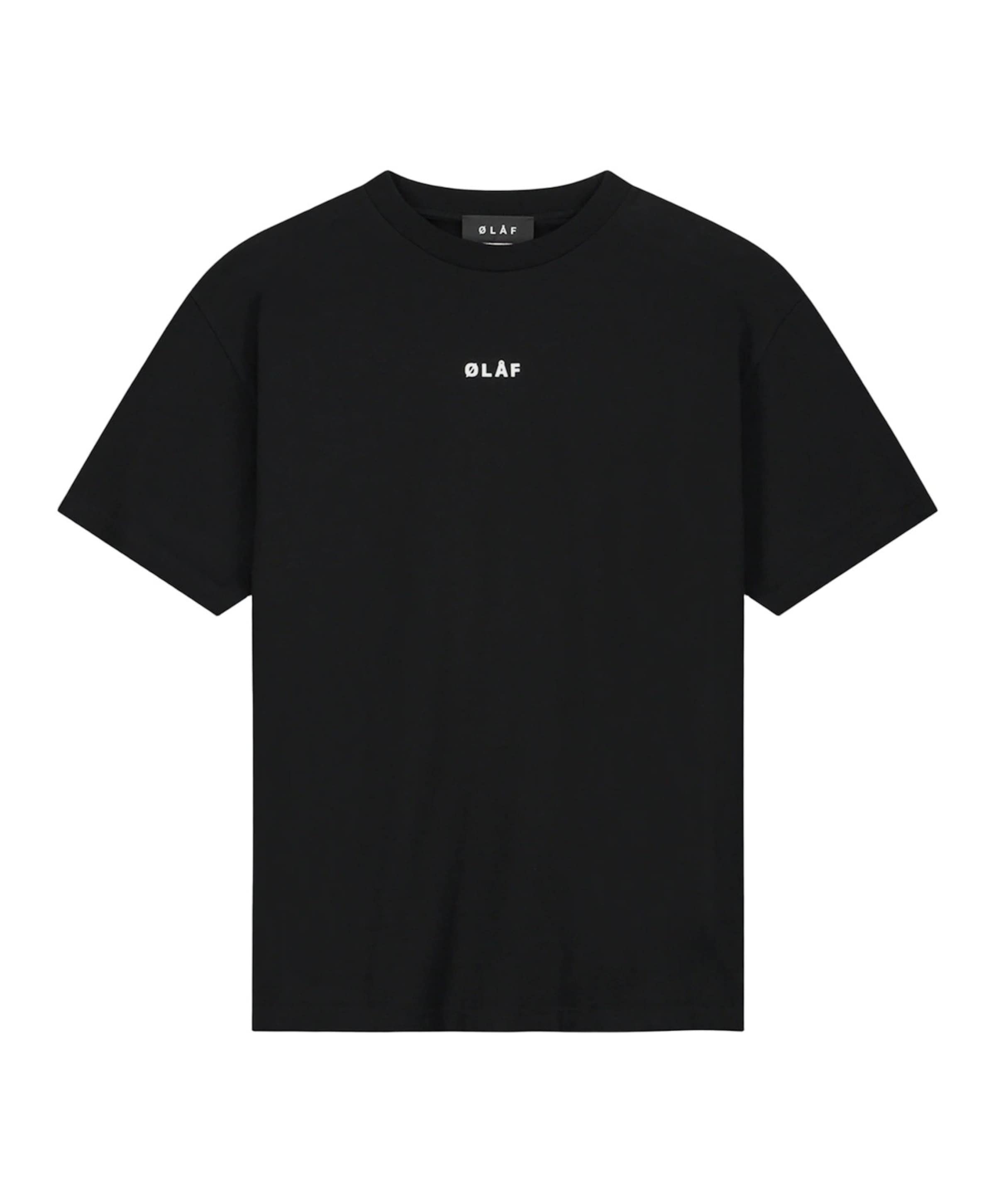 Olaf Heren T-shirt zwart