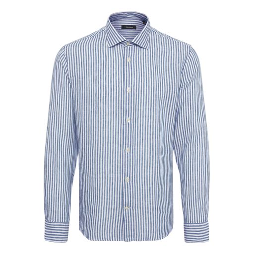 Matinique Marc Short Skjorte, Navy Peony, 42