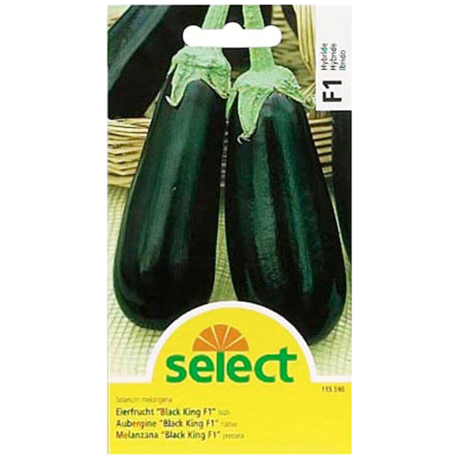 Eierfrucht Black King F1