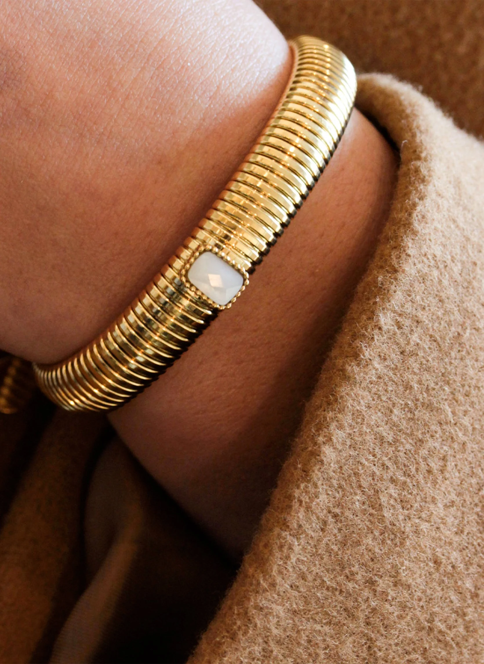 SKADI - Bracelet chaîne skadi | Vert