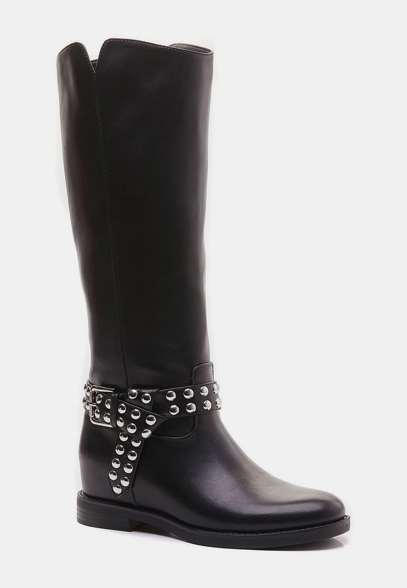 Bottes compensée femme noires Aguasia V2