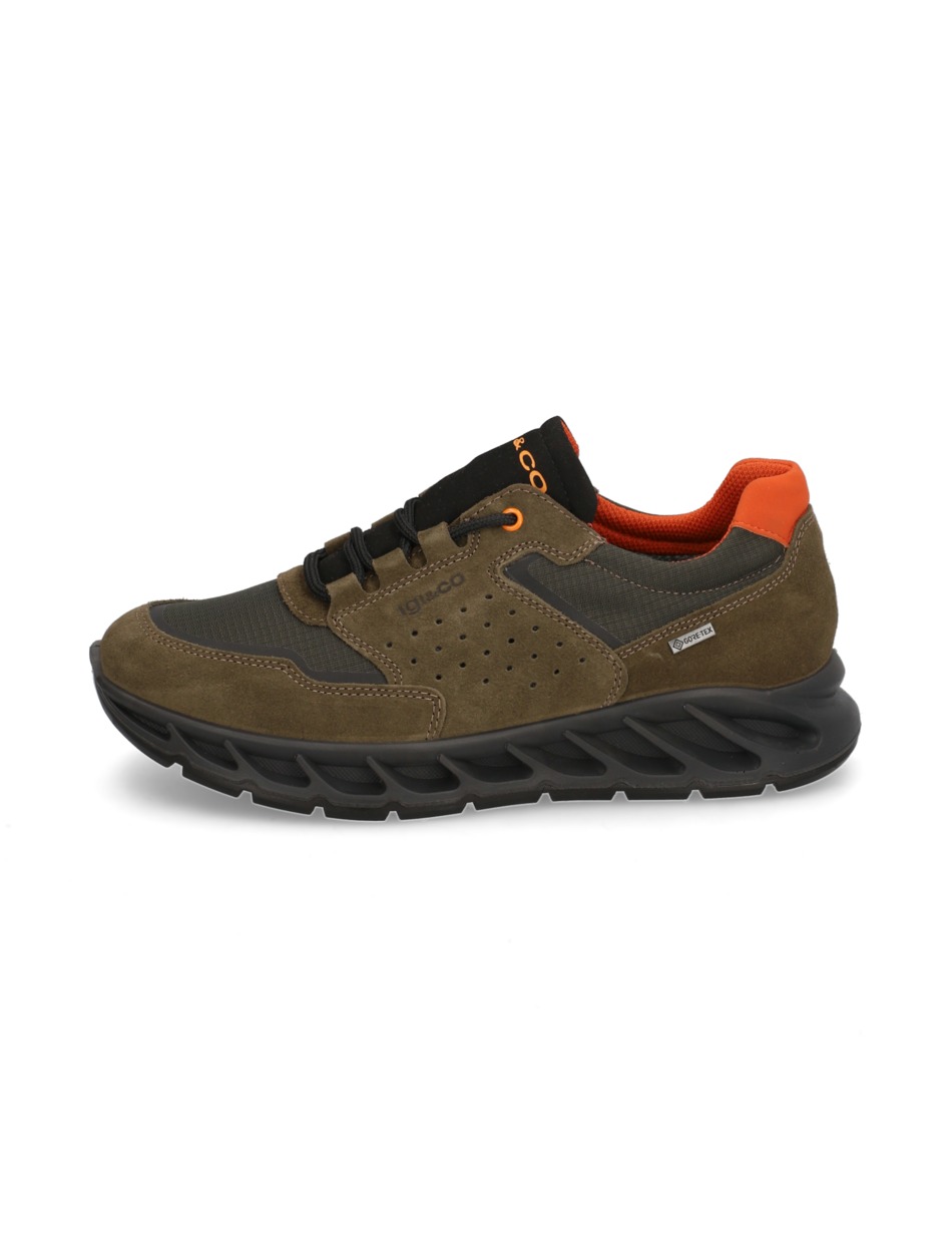 Lederkombination Sneaker