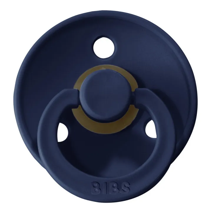 Bibs Tétines en caoutchouc naturel - Set de 2 | Bleu