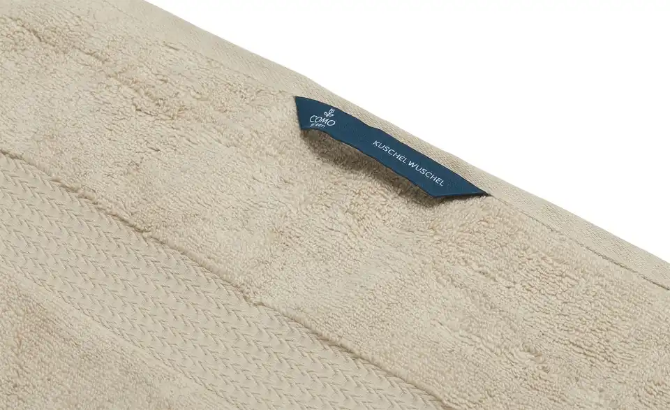 Badetuch Kuschel Wuschel Beige 100x150 cm