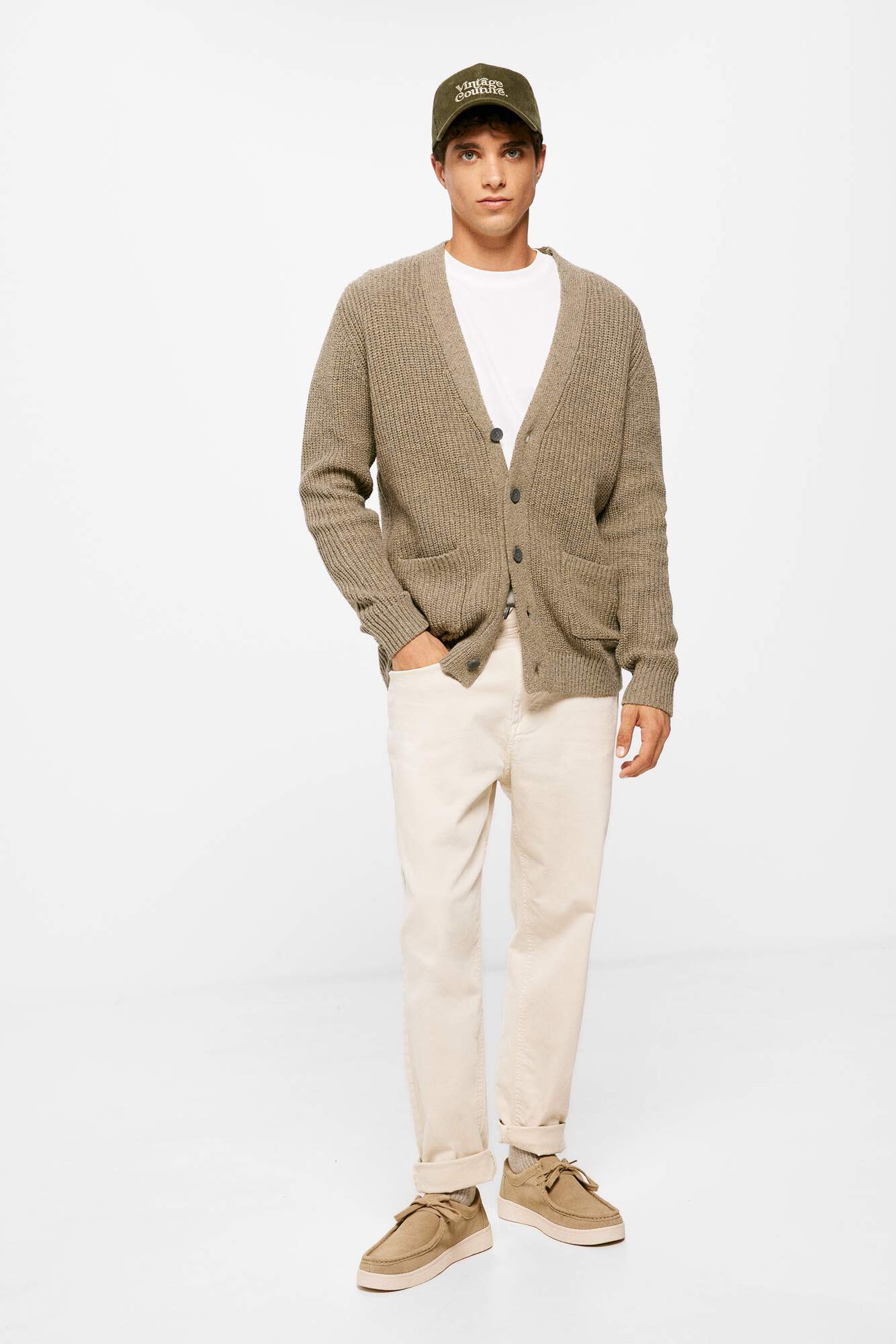 Cardigan cañalé