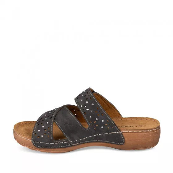 Mules GRIS NEOSOFT RELAX