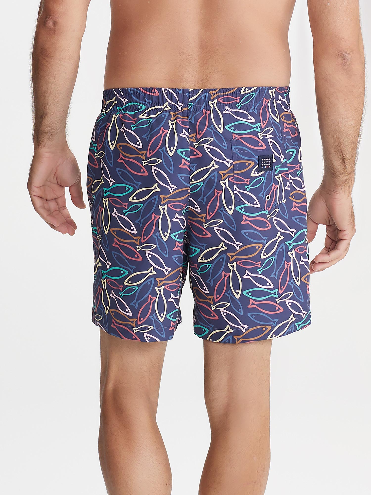 Short de Bain Fabriquée En France Multi Couleur