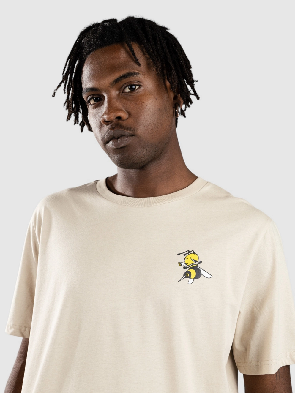 Iriedaily X Blue Tomato Bee T-Shirt beige