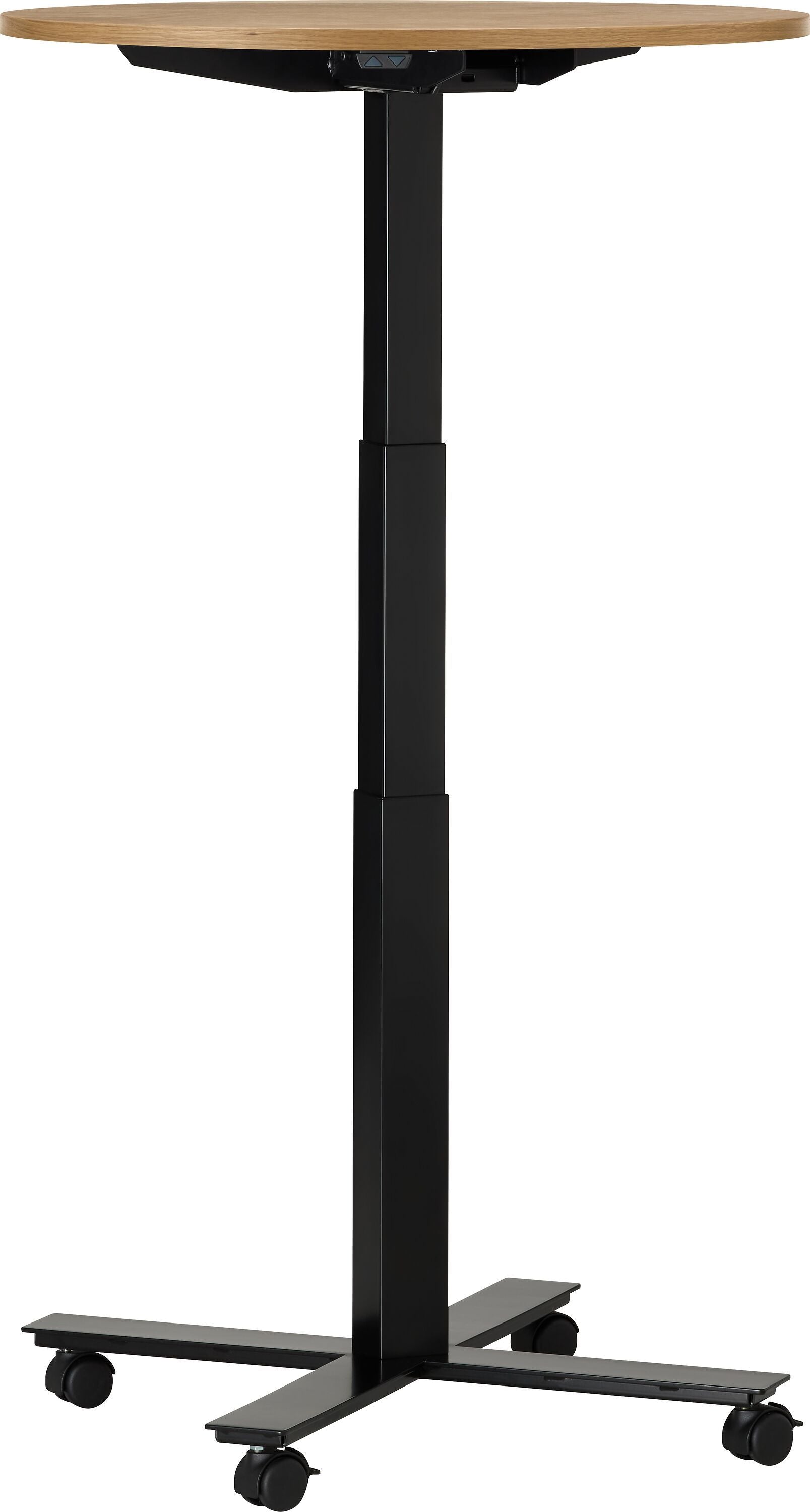FLEXCUBE Besprechungstisch höhenverstellbar - Eiche / H: 66.5 cm