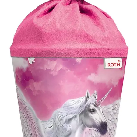 Roth Schultüte Pegasus Glittereffekt 70 cm rund
