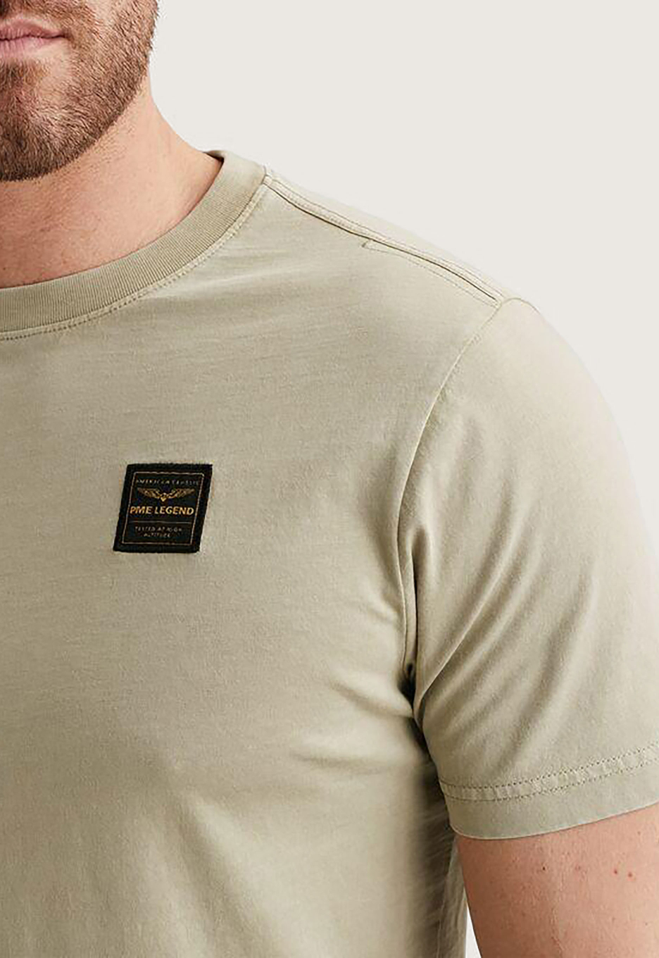 PME Legend Washed Badge T-shirt