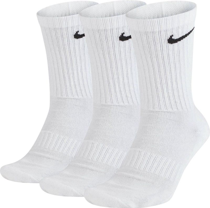 Nike Cushioned Crew trainingssokken (3 paar) - Zwart