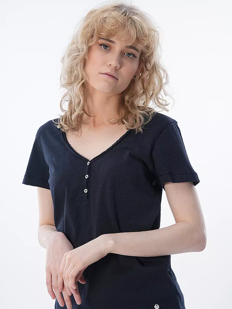 MOS MOSH T-Shirt MMASTIN dunkelblau