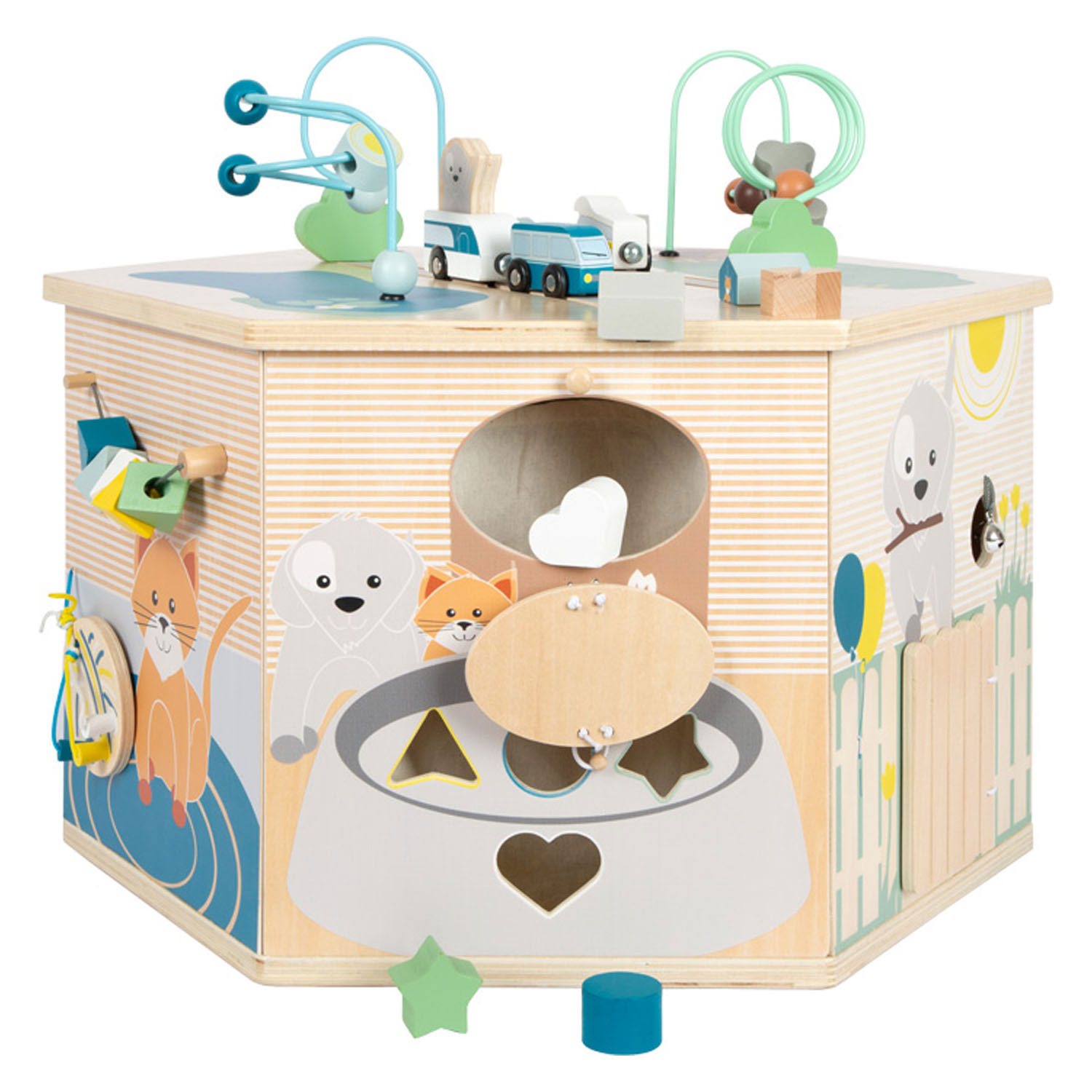 Small Foot-XXL Activiteitenkubus Dieren
