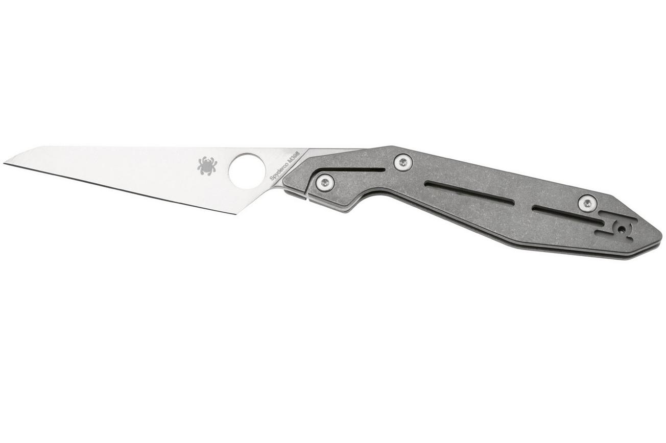 Spyderco NAND C270TIP Böhler M398, Titanium, slipjoint zakmes, Paul Alexander design