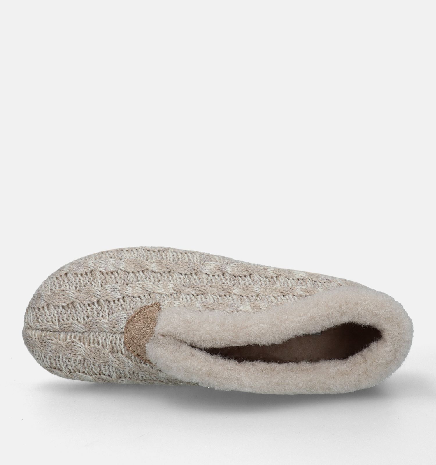 Pantoffels beige