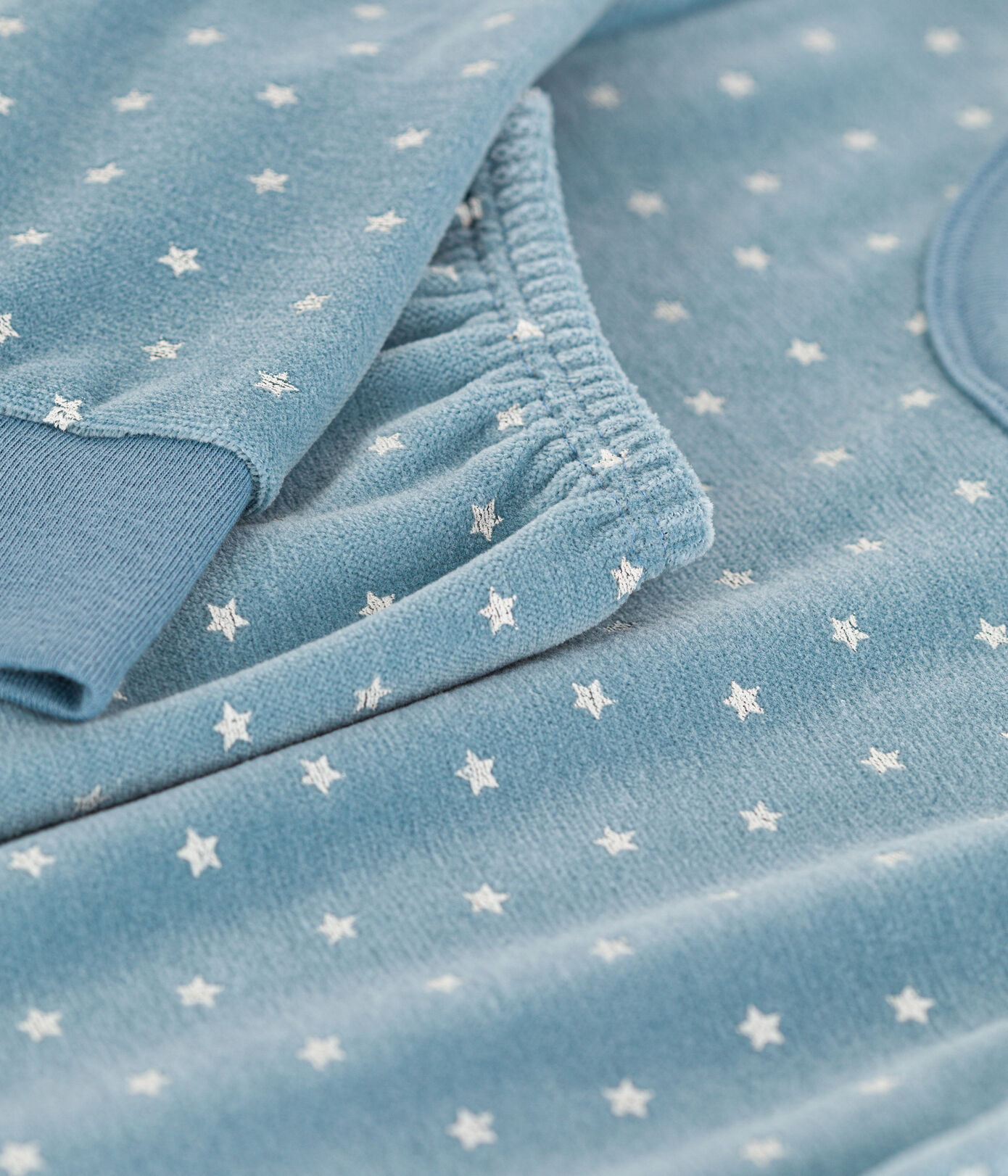 Pyjama étoile petite fille/petit garçon en velours