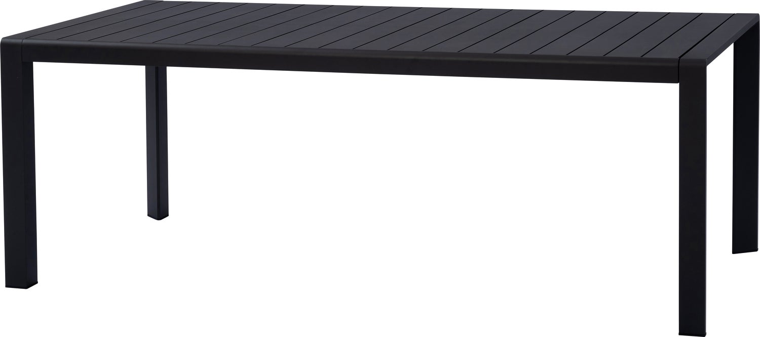 Intratuin eettafel Jim donker grijs 205 x 100 x 75 cm