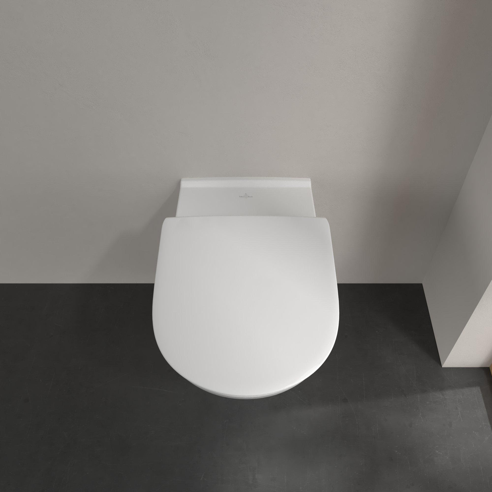 Villeroy & Boch ViCare randloos toilet CeramicPlus wit glans